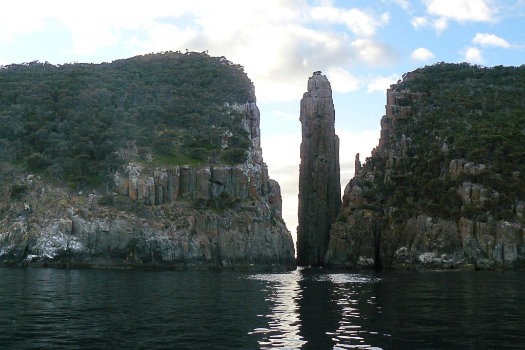 Totem Pole between Lantern Rock